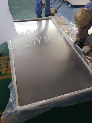 Gr2 Pure Titanium Alloy Plate ASME SB265 0.5-100mm Thickness