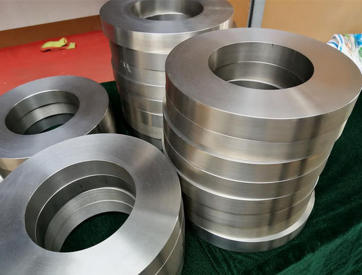 Forged Cnc Machining Titanium Ring , Titanium Motorcycle Parts For Valves Pumps