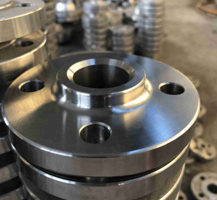 Titanium GR1 GR5 Long Welding Neck Flange WN CL600 ASME SB381 Standard
